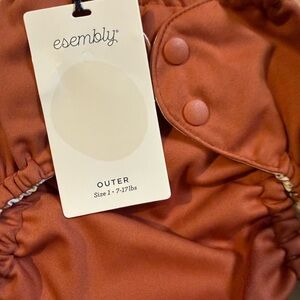 Esembly Rust Cloth Diaper Cover Size 1